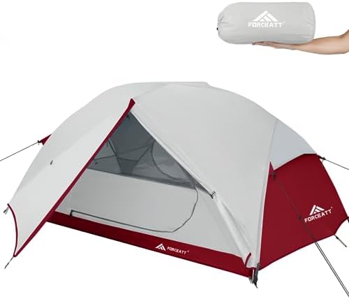 Top 6 Tentes de Camping Ultra-légères pour 1-2 Personnes: Montage instantané, Imperméabilité PU4000, Idéales pour la Plage et la Randonnée