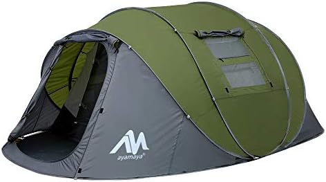 Les meilleures tentes de camping pour 4-6 personnes : AYAMAYA – étanche, 4 saisons, abri familial