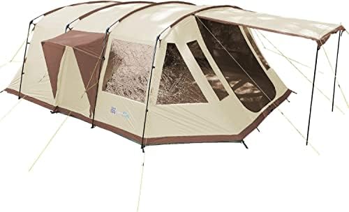 Comparatif de tentes tunnel CampFeuer pour 6 personnes | Grande vestibule, imperméabilité 5000 mm, coutures scellées