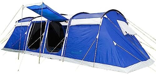 Les Meilleures Tentes de Camping Skandika Egersund pour 5/7 Personnes | Avec/Sans Technologie Sleeper, Tapis de Sol Cousu