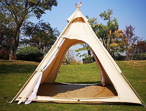 Meilleures tentes pyramidales avec poêle intégré : JTYX Tente Pyramid Tipi Tentes Chaudes