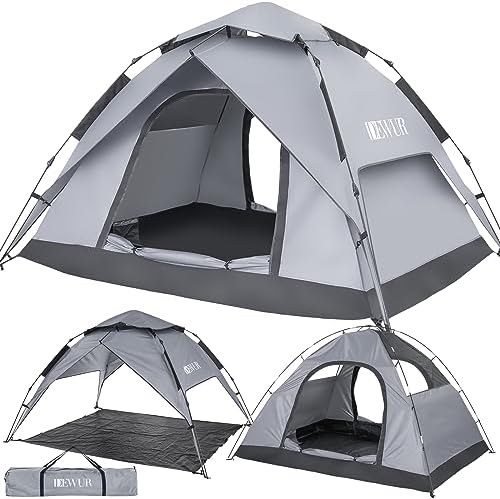 Les meilleures tentes familiales pour 4 personnes avec montage instantané et pare-soleil