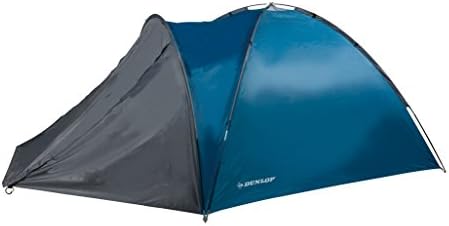 Les meilleures tentes camping pour 1-2 personnes : DUNLOP Pop-up, Bleu/Gris