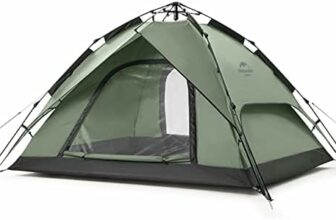 Top 5 Meilleures Tentes de Dôme Portatives pour Camping – Naturehike Tente de Dôme 3-4 Personnes