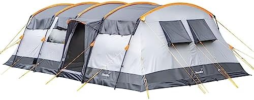 Le top des tentes de camping familiales pour 12 personnes : Skandika Hurricane 12