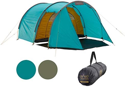 Les meilleures tentes tunnel Grand Canyon Robson 3, pour 3 personnes, avec différentes couleurs